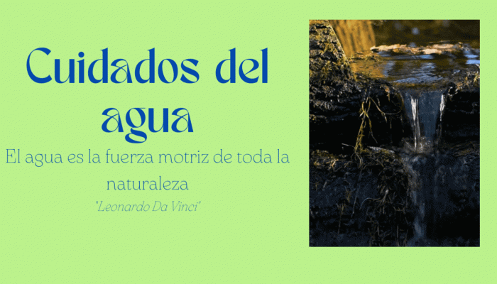 Cuidados del agua